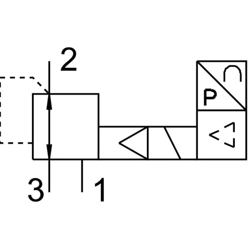 Пропорциональный регулятор давления Festo MPPE-3-1/8-6-420-B