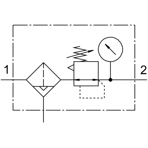 Фильтр-регулятор давления Festo LFR-3/8-D-7-MINI-A