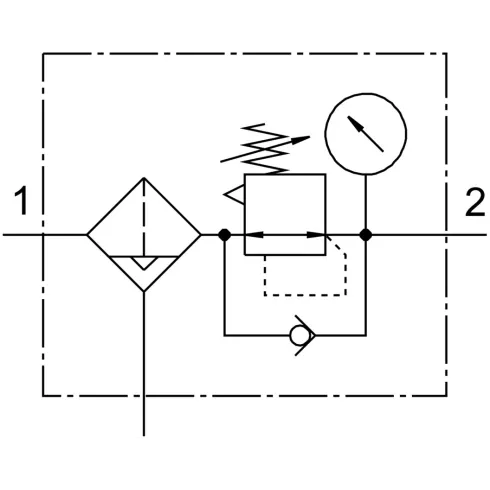 Фильтр-регулятор давления Festo LFR-3/4-D-5M-MAXI-A