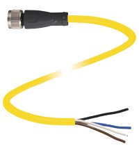 Соединительный кабель Pepperl Fuchs V1B-G-YE5M-PVC-U