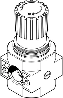Регулятор давления Festo LR-D-MIDI-12-HD-SPAU-SA