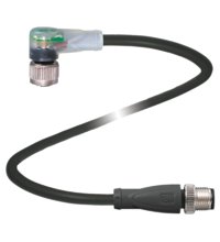 Соединительный кабель Pepperl Fuchs V1-W-E8-BK20M-PUR-U-V1-G