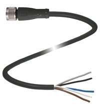 Соединительный кабель Pepperl Fuchs V15-G-BK1M-PUR-U