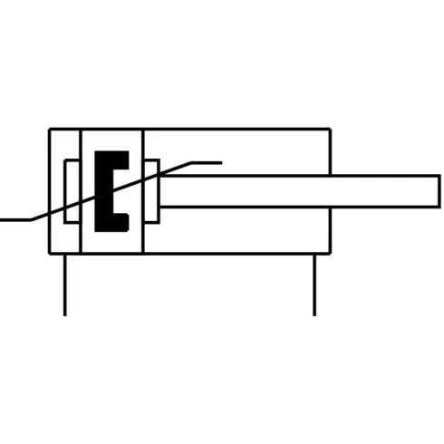 Круглый пневмоцилиндр Festo DSNU-25-80-PPS-A