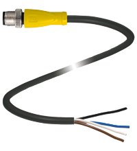 Соединительный кабель Pepperl Fuchs V1S-G-S-BK20M-PUR-A
