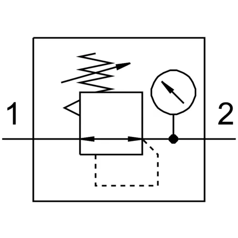 Регулятор давления Festo LR-1/4-D-7-MINI-MPA