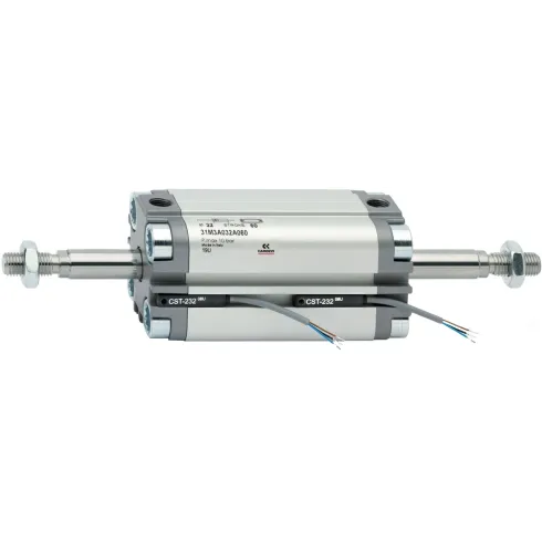 Компактный пневмоцилиндр Camozzi 31F3A050A080V
