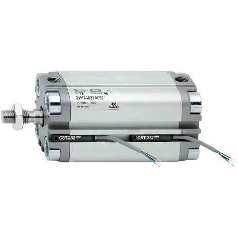 Компактный пневмоцилиндр Camozzi 31F4A050A025S