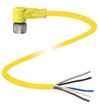 Соединительный кабель Pepperl Fuchs V15-W-S-YE5M-PUR-A