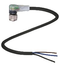Соединительный кабель Pepperl Fuchs V1-W-E2-BK2M-PUR-U