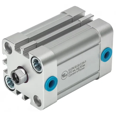 Стандартный пневмоцилиндр KIPVALVE KVDN-32-30-DA-P