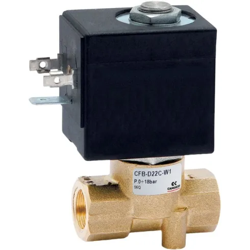 Клапан электромагнитный Camozzi CFB-D22F-W1-B8B