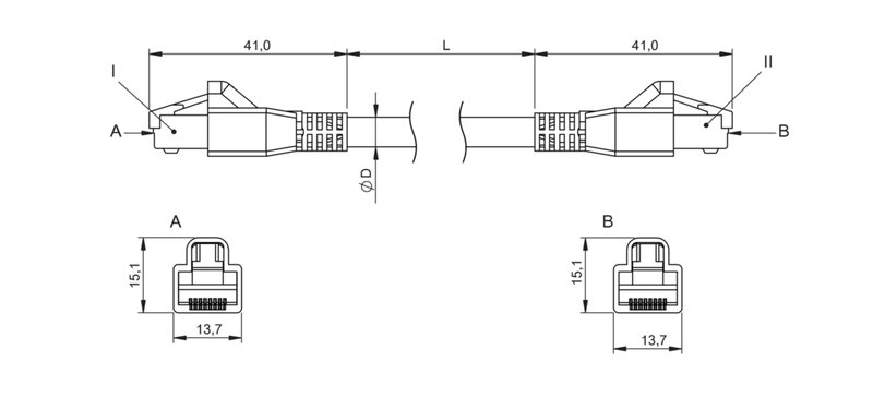 Соединительный кабель Balluff BCC E898-E898-90-377-ES68N9-080