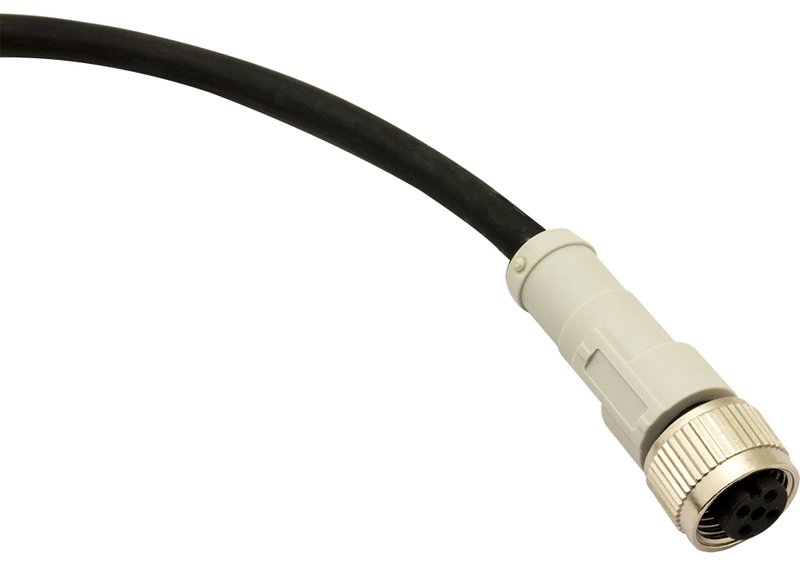 Разъем с кабелем DATASENSING CD12M/0B-100A5