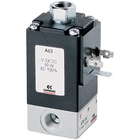 Распределитель с электромагнитным управлением Camozzi 638-150-A62-LT