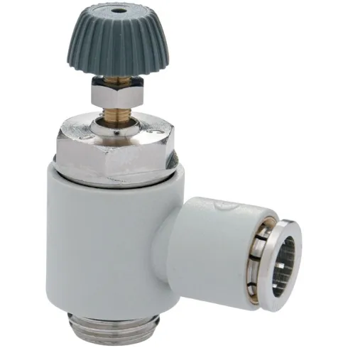 Дроссель с обратным клапаном Camozzi PMVU 706-1/4-10