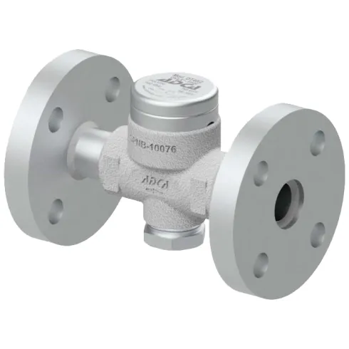 Конденсатоотводчик термодинамический из нержавеющей стали фланцевый ADCA DT40/2 Ру40 Ду20