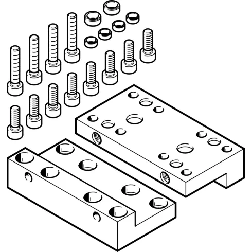 Набор переходных плит Festo EHAM-H1-20-L2-80