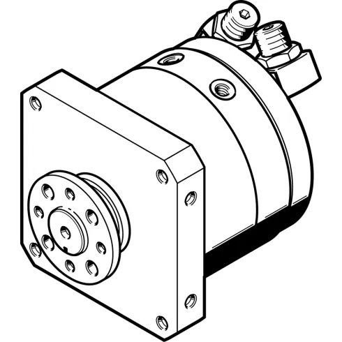 Неполноповоротный привод Festo DSM-T-32-270-P-FW-A-B