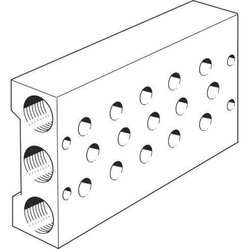 Плита для блочного монтажа Festo PRS-1/8-5-B