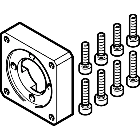 Фланец электродвигателя Festo EAMF-A-28D-40A