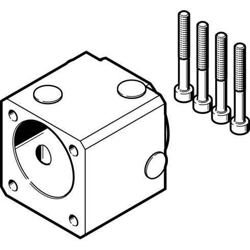 Корпус муфты Festo EAMK-A-E48-44A