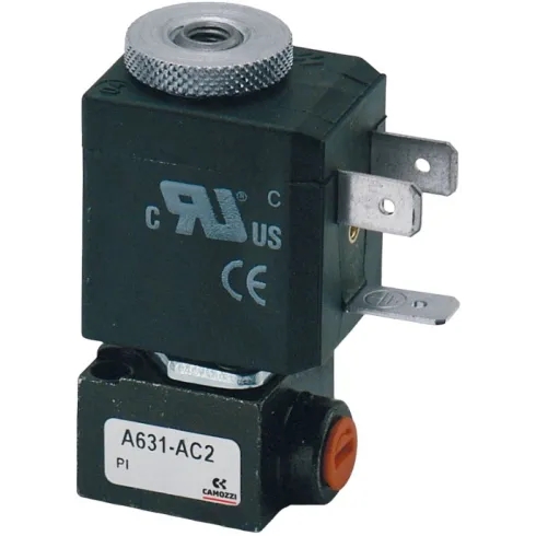 Распределитель с электромагнитным управлением Camozzi A631-AC2-H83I-24V