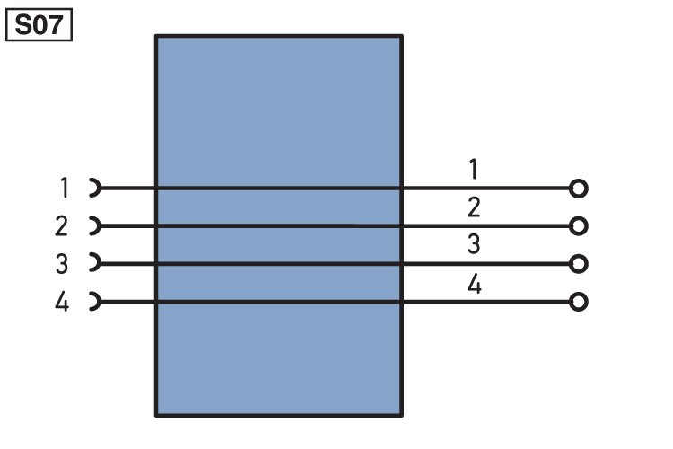 Разъем Wenglor S07G