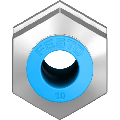 Муфта цанговая для панельного монтажа прямая Festo QSS-10-F