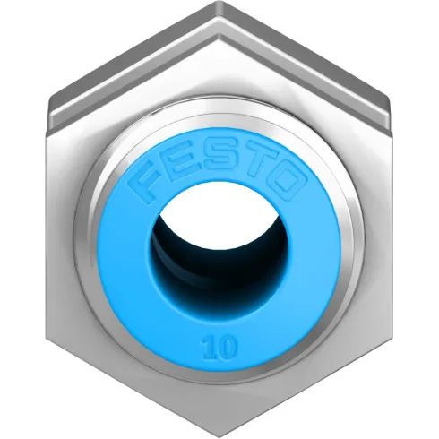 Муфта цанговая для панельного монтажа прямая Festo QSS-10-F