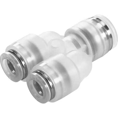 Тройник цанговый переходной Festo NPQP-Y-Q10-Q8-FD-P10