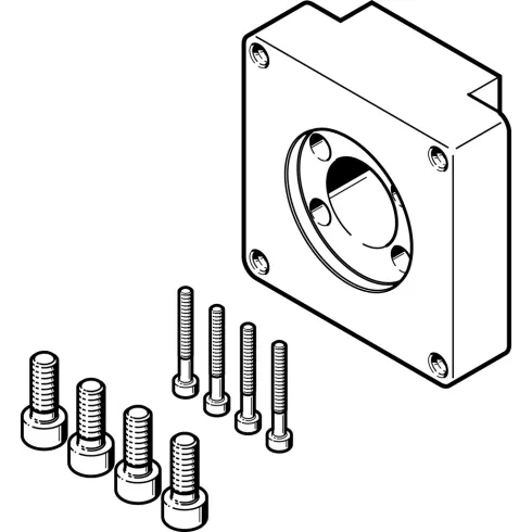 Фланец электродвигателя Festo EAMF-A-L27-67A