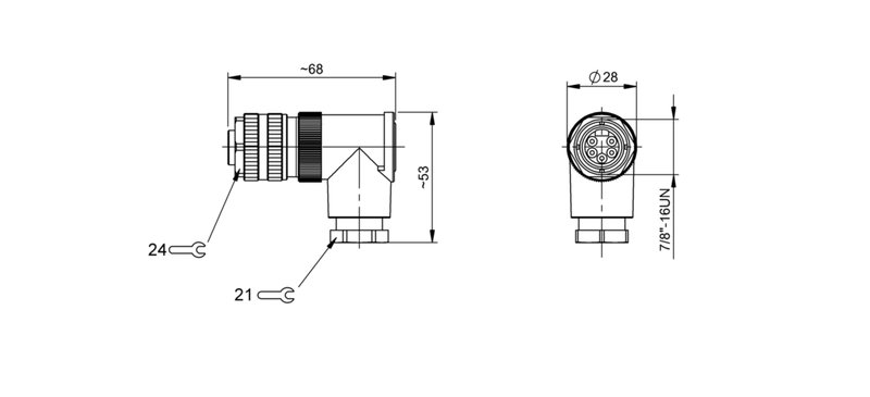 Разъем Balluff BCC A345-0000-10-000-71X5A5-000