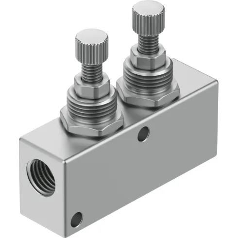 Дроссель с обратным клапаном Festo GR-1/8X2-B