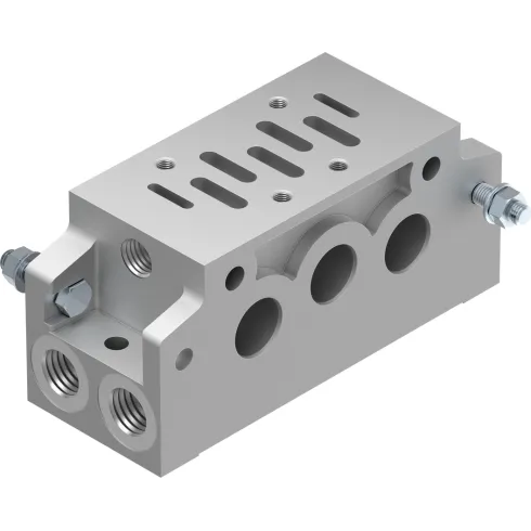 Коллекторная плита угловая Festo NAVW-1/4-1-ISO