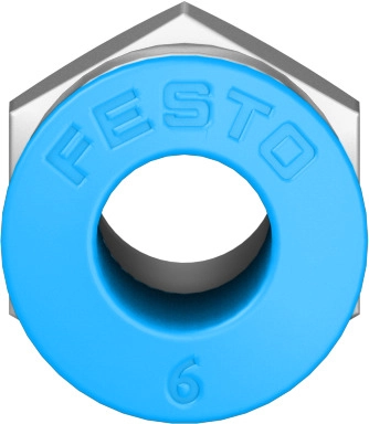 Штуцер цанговый Festo QS-1/8-6
