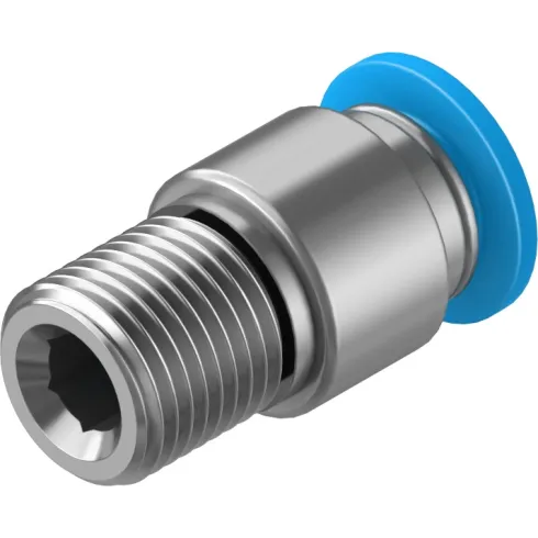 Штуцер цанговый с внутренним шестигранником Festo QS-1/8-6-I