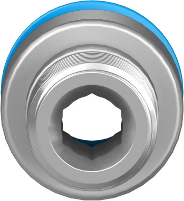 Штуцер цанговый с внутренним шестигранником Festo QS-1/8-8-I