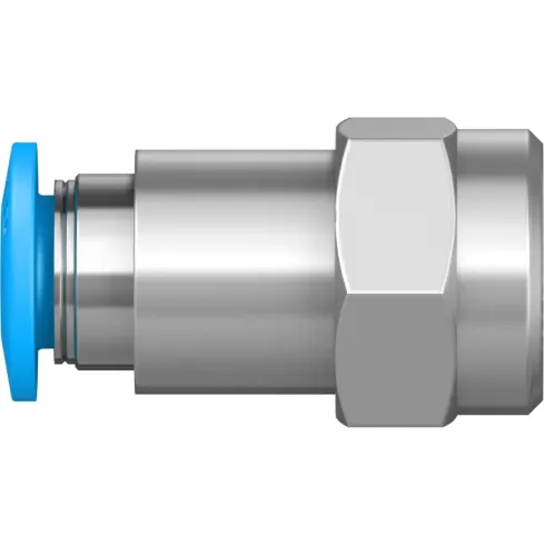 Штуцер цанговый с внутренней резьбой Festo QSF-1/8-6-B