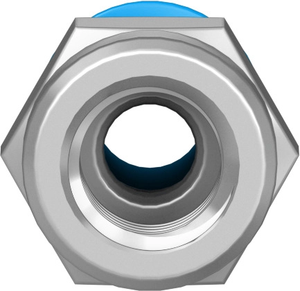 Штуцер цанговый с внутренней резьбой Festo QSF-1/8-6-B