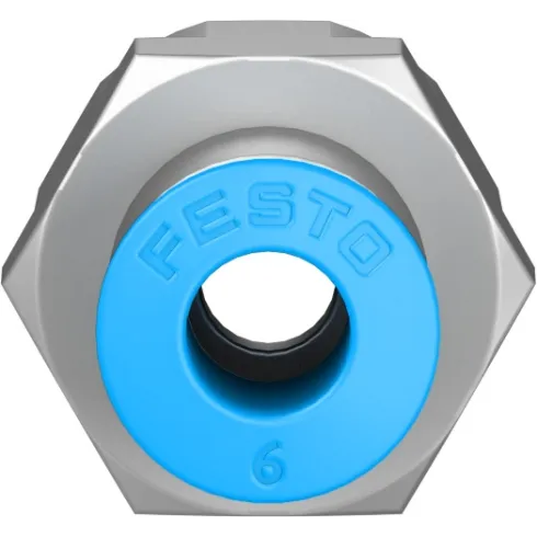 Штуцер цанговый с внутренней резьбой Festo QSF-1/4-6-B