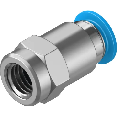 Штуцер цанговый с внутренней резьбой Festo QSF-1/8-8-B