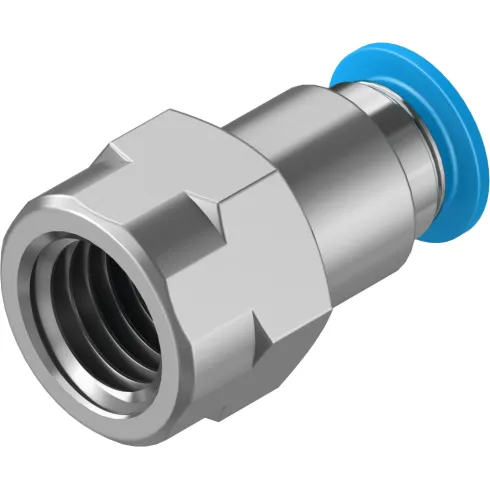 Штуцер цанговый с внутренней резьбой Festo QSF-1/4-8-B