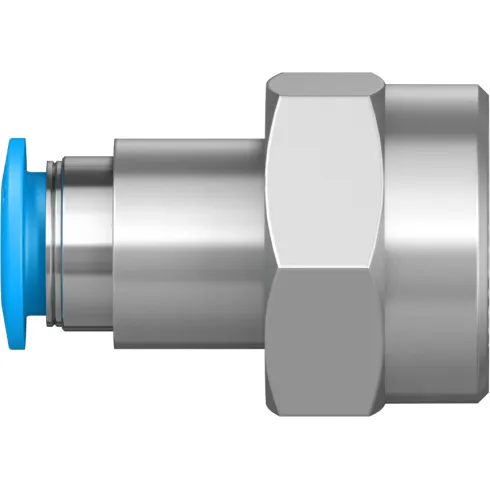 Штуцер цанговый с внутренней резьбой Festo QSF-3/8-8-B