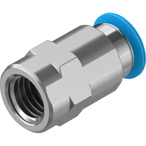 Штуцер цанговый с внутренней резьбой Festo QSF-1/4-10-B