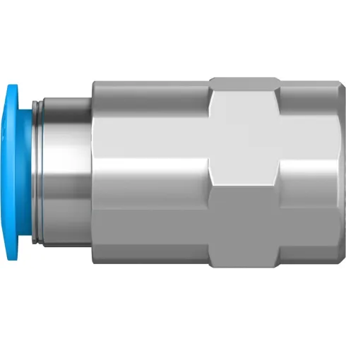Штуцер цанговый с внутренней резьбой Festo QSF-1/4-10-B