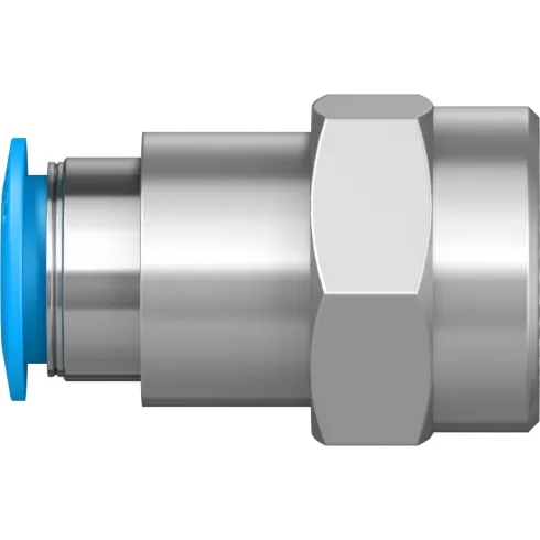 Штуцер цанговый с внутренней резьбой Festo QSF-3/8-10-B