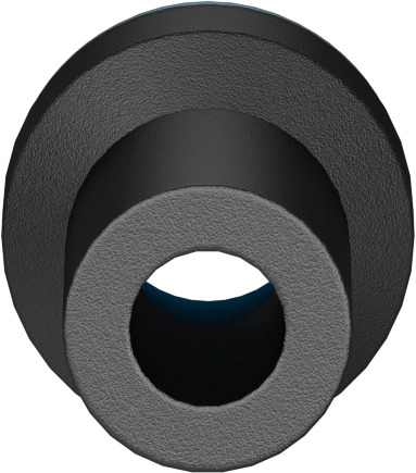 Переходник цанговый со вставной втулкой Festo QS-10H-8