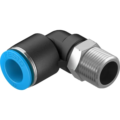 Штуцер цанговый угловой Festo QSL-3/8-12