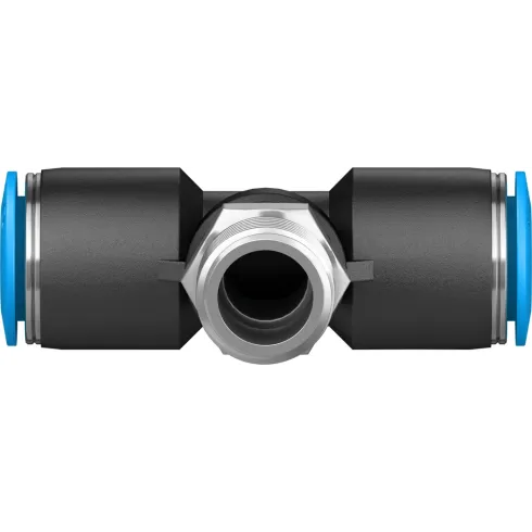 Тройник цанговый с резьбой переходной Festo QST-1/4-10